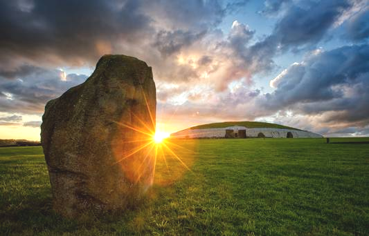 Sunrise at Newgrange